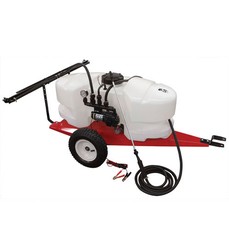 Sprayer Electric 12v dc 25 Gallon Tank Trailer