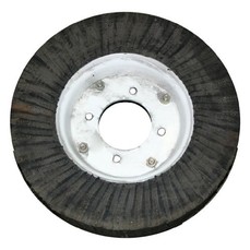 Tail Wheel & Tire Laminated White Center 400x8x15